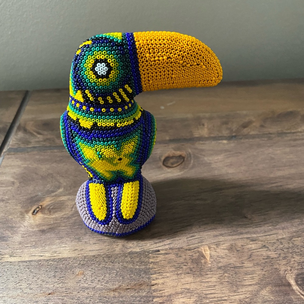 Handmade carved Toucan